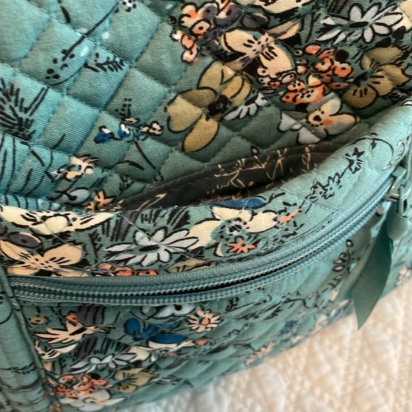 Vera Bradley Iconic Small Vera Tote in Sunlit Garden - Picture 8 of 11